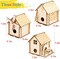 3 Pack Bird House Crafts for Kids Ages 8-12 5-8, DIY Wooden Arts and Crafts Kit for Children to Build, Make Your Own Birdhouse, Summer Painting Activities Crafts Gifts Outdoor Toys for Boys Girls